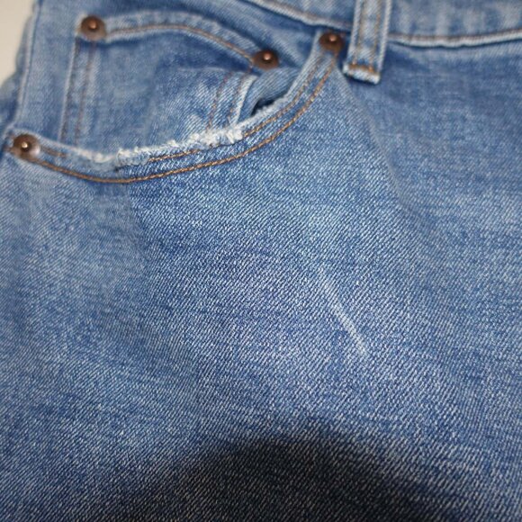 Abercrombie & Fitch Women's Ankle Straight Ultra High Rise Jeans Size 14 / 32 - Picture 3 of 6